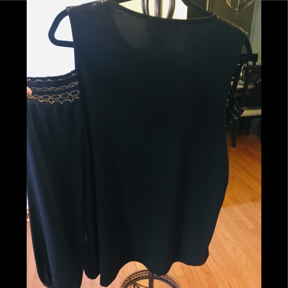 Michael Kors Cold Shoulder Blouse -XL - Picture 4 of 5